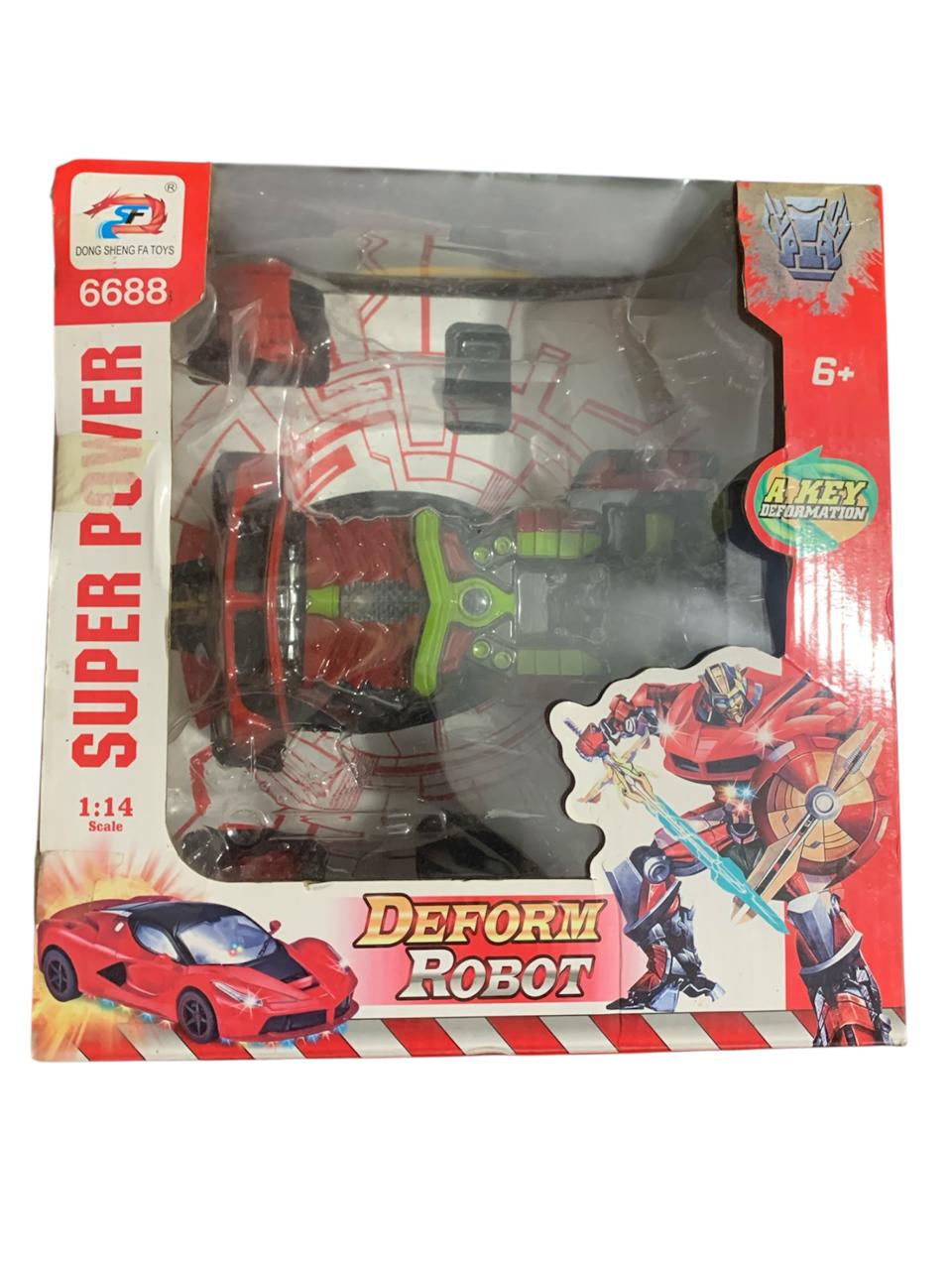 Radio Control Deform Robot Car