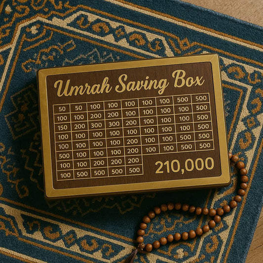 Umrah saving box - Saving Box - Money Saving box & Best Gift for Friends