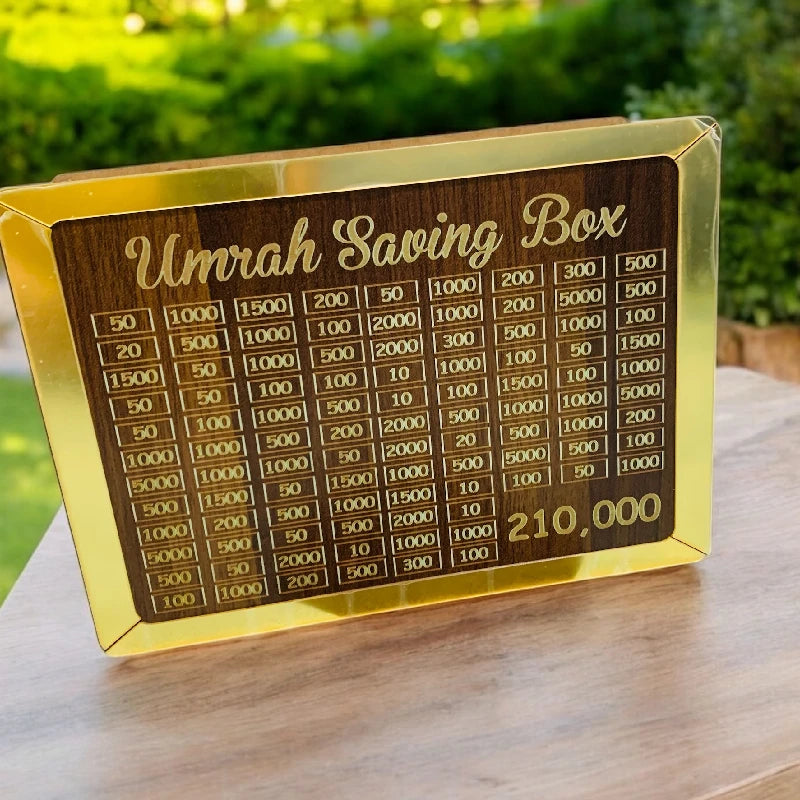 Umrah saving box - Saving Box - Money Saving box & Best Gift for Friends